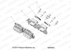 ENGINE | ENGINE, REED VALVE and THROTTLE BODY ADAPTOR - S23FJE8PS/8PE (600684C)