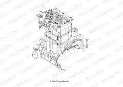 ENGINE | ENGINE, SHORT BLOCK - A10CL76AA (49ATVENGINE096X6)