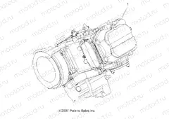 ENGINE | ENGINE, SHORT BLOCK - A13MB46TH (49ATVENGINE08SP500)