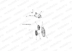 ENGINE | ENGINE, STARTER DRIVE - A18SDA57B7/L7/E57B5/D57LU