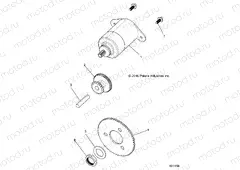 ENGINE | ENGINE, STARTER MOTOR - A20HZB15A1/A2/B1/B2