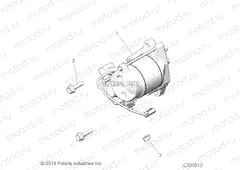 ENGINE | ENGINE, STARTER - R19RRED4F1/N1/J1/SD4C1 (C700513)