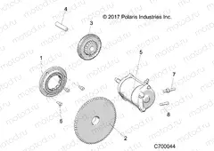 ENGINE | ENGINE, STARTER - R19RRU99/A/B (C700044)