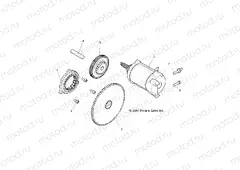ENGINE | ENGINE, STARTER - Z16VDE99AF/AM/LM/AS/M99AM (49RGRSTARTER14RZR1000)