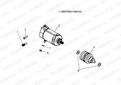 ENGINE | ENGINE, STARTING MOTOR - A07MH76FA (4999200299920029E01)