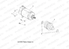 ENGINE | ENGINE, STARTING MOTOR - R09WH68AC/AG/AH/AL/AR/AZ (49RGRSTARTINGMTR077006X6)