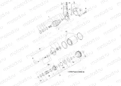 ENGINE | ENGINE, STARTING MOTOR - R13RH45AG (49RGRSTARTINGMTR10)