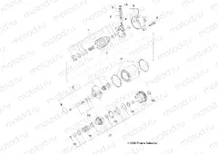 ENGINE | ENGINE, STARTING MOTOR - R13RH50AG/AH/AM/AR (49RGRSTARTINGMTR105004X4)