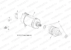 ENGINE | ENGINE, STARTING MOTOR - R13TH76/7E ALL OPTIONS (49RGRSTARTINGMTR12800XP)
