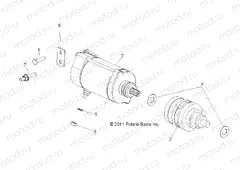 ENGINE | ENGINE, STARTING MOTOR - R13WH76AG/AR/EAH/EAI (49RGRSTARTINGMTR12CREW)