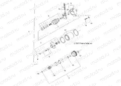 ENGINE | ENGINE, STARTING SYSTEM - A08CL50AA (49ATVSTARTER08SP500)