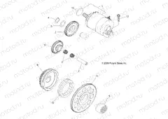 ENGINE | ENGINE, STARTING SYSTEM - A10GJ45AA (49ATVSTARTER07OUT525)