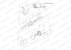 ENGINE | ENGINE, STARTING SYSTEM - A13ZN5EAD/K/L/T (49ATVSTARTER11SPXP550)