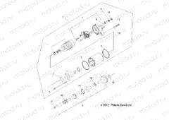 ENGINE | ENGINE, STARTING SYSTEM (Built 10/04/11 and After) - A12MB46FZ (49ATVSTARTER12400)