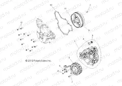 ENGINE | ENGINE, STATOR and COVER - R15RTE87FA (49RGRMAGNETOCVR13900XP)