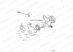 ENGINE | ENGINE, STATOR and COVER - Z18VBE99BW (701149)
