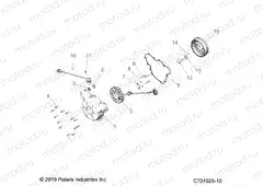 ENGINE | ENGINE, STATOR and COVER - Z20A5K87BG (C701025-10)