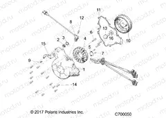 ENGINE | ENGINE, STATOR AND FLYWHEEL - R19RRE99F1/FC/SC1/SCC/SFC/F1/SJ1/PCC/PFC (C700050)