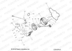 ENGINE | ENGINE, STATOR AND FLYWHEEL - Z20ASS99C2/CH (C701070-3)