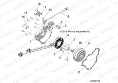 ENGINE | ENGINE, STATOR AND FLYWHEEL - Z20PAE92AC/BC/F92AC/LC (C700199)