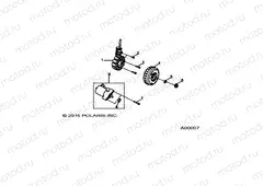 ENGINE | ENGINE, STATOR and STARTING MOTOR - A16YAF11AA (A00007)