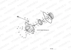 ENGINE | ENGINE, STATOR COVER AND FLYWHEEL - Z20CHA57A2/E57AM (701267)