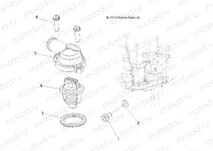 ENGINE | ENGINE, THERMOSTAT AND COVER - R15RMA32FA (49ATVTHERMOSTAT14SP325)
