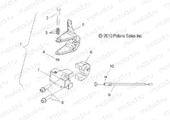 ENGINE | ENGINE, THROTTLE ASM. - S20MDX6JSA/6JEA (49SNOWTHROTTLE11RACE)