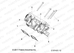 ENGINE | ENGINE, THROTTLE BODY - A20SGE95AK (C101431-12)