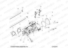 ENGINE | ENGINE, THROTTLE BODY - A20SXA85A1/A7/CA1/CA7/E85A9/AF/AP/CA9/CAF/CAP/V85AP/CAP (C102214)
