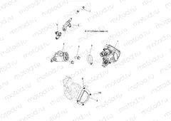 ENGINE | ENGINE, THROTTLE BODY AND FUEL RAIL - A15DAA32EA/EJ (49ATVTHROTTLEBODY15325)