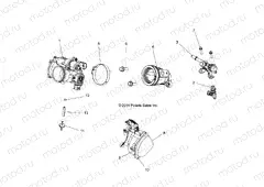ENGINE | ENGINE, THROTTLE BODY and FUEL RAIL - A16SDA57A1/L2/E57A2