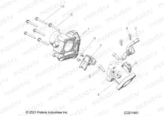ENGINE | ENGINE, THROTTLE BODY and FUEL RAIL - A23SEA57F1/T57C1/C2/F1 (C0211481)