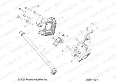 ENGINE | ENGINE, THROTTLE BODY and FUEL RAIL, EVAP - A20SEG57B1/B4 (C0211160-1)