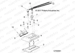 ENGINE | ENGINE, THROTTLE BODY AND VALVE COVER - R19RRU99/A/B (C700051)