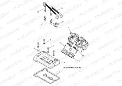 ENGINE | ENGINE, THROTTLE BODY AND VALVE COVER - Z15VDE99FV (49RGRTHROTTLEBODY14RZR1000)