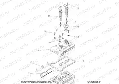 ENGINE | ENGINE, THROTTLE BODY AND VALVE COVER - Z21R4F92AH/BH (C1205828-9)
