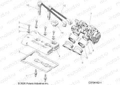 ENGINE | ENGINE, THROTTLE BODY AND VALVE COVER - Z23NAV99A/99B (C0704162-1)