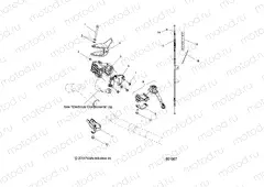 ENGINE | ENGINE, THROTTLE CONTROL ASM. - S20DDL8RS/8REM ALL OPTIONS (601067)