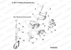ENGINE | ENGINE, THROTTLE CONTROL ASM. - S20FJB8/FJE8/FJP8 ALL OPTIONS (600600C)