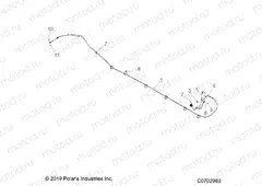 ENGINE | ENGINE, THROTTLE PEDAL AND CABLE - D20BEPD4B4 (C0702963)