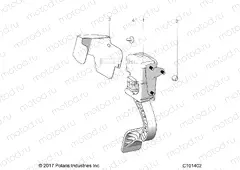 ENGINE | ENGINE, THROTTLE PEDAL AND MOUNT - A23HZB15A1/A4/B1/B4 (C101402)