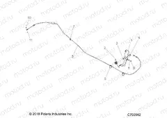 ENGINE | ENGINE, THROTTLE PEDAL ANDCABLE - D20BBPD4B4/APD4B4 (C702962)