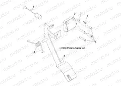 ENGINE | ENGINE, THROTTLE PEDAL - R11WH50AG/AH/AR (49RGRTHROTTLE10)