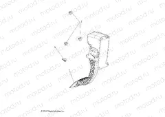 ENGINE | ENGINE, THROTTLE PEDAL - R15RMA57AA/AR/AZ/AC/LA/H57AR (49RGRTHROTTLEPEDAL15570)