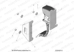 ENGINE | ENGINE, THROTTLE PEDAL - Z21N4E92AX/AG/BG/BX (C701027-3)