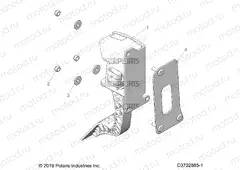 ENGINE | ENGINE, THROTTLE PEDAL - Z21R4F92AH/BH (C0702885-1)