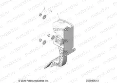 ENGINE | ENGINE, THROTTLE PEDAL - Z22RME2KAG/BG/K2KAN/BN (C0703053-3)