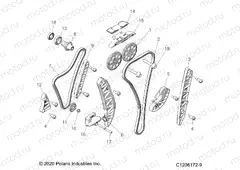 ENGINE | ENGINE, TIMING AND OIL CHAIN DRIVES - Z22RME2KAG/BG/K2KAN/BN (C1206172-9)