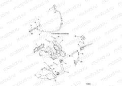 ENGINE | ENGINE, TURBO CHARGER MOUNTING - Z17VDS92CM (700469)